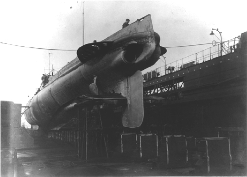 U52 im Dock